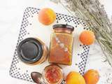 Confiture abricot-lavande