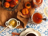 Confiture d'abricot au thé épicé et au miel