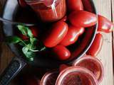 Coulis de tomates au basilic