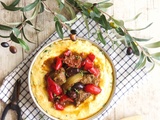 Daube d'été aux poivrons et tomates confites