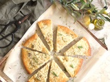 Focaccia au romarin et parmesan