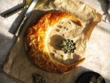 Galette pistache-cardamome-fleur d'oranger