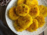 Galettes de risotto au safran