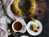 Gâteau au yaourt coco-citron vert