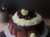 Layer cake triple chocolat