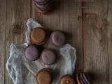 Macaron café-cassis