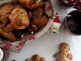 Pains au lait à la cannelle et au chocolat