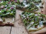 Pizza verte au levain