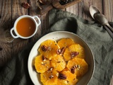 Salade d'oranges au sirop d'érable