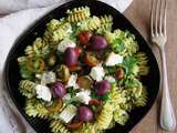 Salade de pâtes aux courgettes