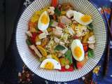 Salade de Ramen aux légumes du soleil