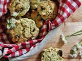 Scones à l'ail des ours et tomates séchées