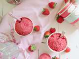 Sorbet fraise-groseille