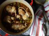 Tajine de lapin aux olives et citron