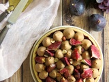 Tarte aux figues noisettes et cassis