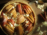 Tarte aux pommes et crème d'amande à la cannelle