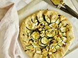 Tarte rustique aux courgettes