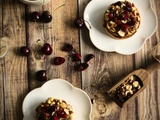 Tartelettes cerise-noisette