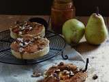 Tartelettes poires,chocolat et...caramel au beurre salé bien sur