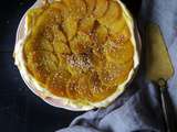 Tatin de betteraves jaunes au vinaigre de mangue