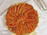 Tatin de butternut à la choucroute et au chèvre