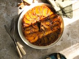 Tatin de pêches à la cannelle