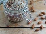 Trucs et astuces... recycler les amandes qui ont servie à faire du lait d'amande