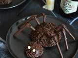 Araignées au chocolat #halloween #vegan