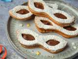 Biscuits sablés {chocolat & noisette} #carnaval