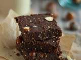 Brownie chocolat/noisettes #vegan