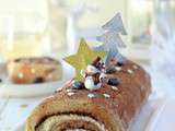 Bûche façon tiramisu #Noël vegan