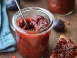 Chutney de prunes #vegan #glutenfree