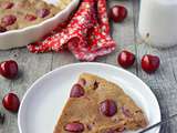 Clafoutis de cerises #vegan #sansgluten