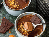 Crèmes choco-caroube à la noisette #vegan #gutenfree