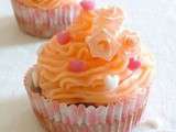 ღ cupcake à l'hibiscus et à la rose ღ Bonne Fête Maman ღ