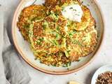 Galettes de courgettes