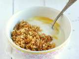 Granola {graines de lin & sésame}