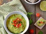 Guacamole (allégé au tofu soyeux) #vegan