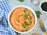 Houmous au poivron rôti #vegan