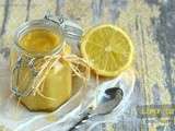 Lemon curd light {sans beurre}