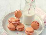 Macarons à la rose #vegan