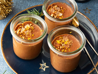 Mousse au chocolat au citron #Noël