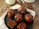 Muffins au chocolat #vegan