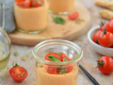 Panna cotta à la tomate #vegan #glutenfree