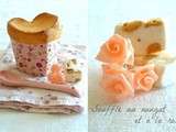 ღ Pause douceur : soufflés au nougat et à la rose ღ