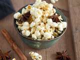 Pop corn aux épices chaï #vegan #glutenfree