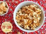 Pop-corn salé {fromage-paprika}