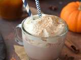 Pumpkin spice chocolate latte #vegan #glutenfree