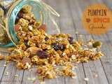 Pumpkin spice granola