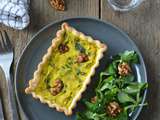 Quiche aux poireaux, millet & noix #vegan